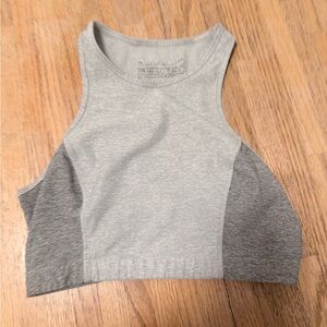Outdoor Voices Heather Gray Sports Bra